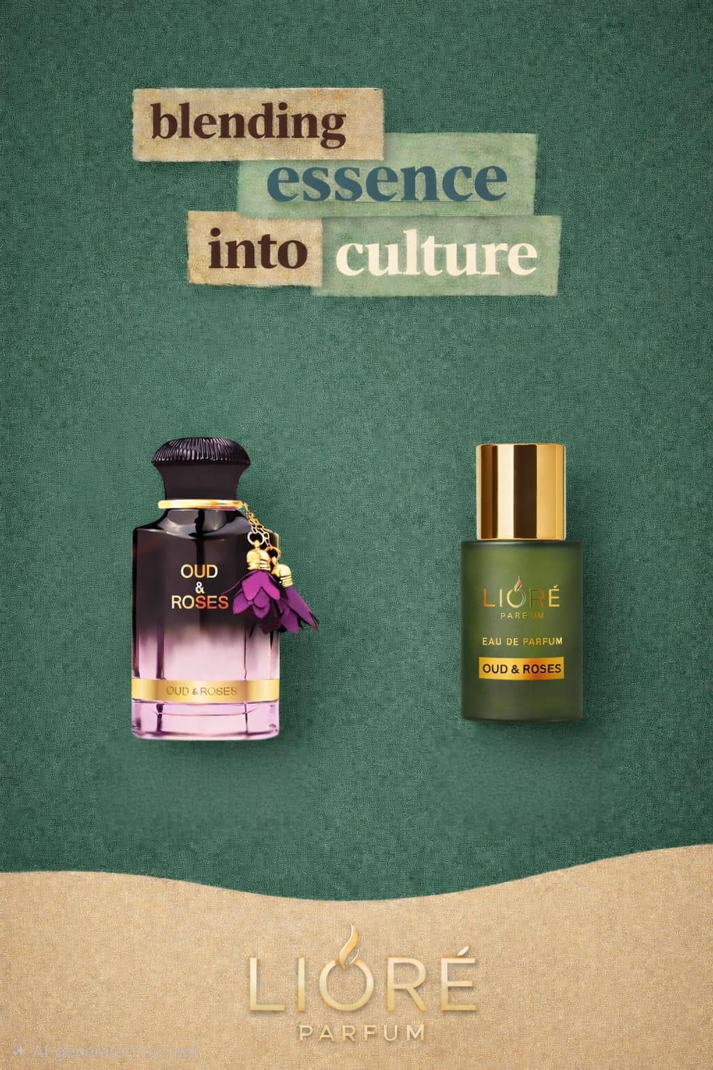 OUD & ROSES Inspired by ahmad al maghribi