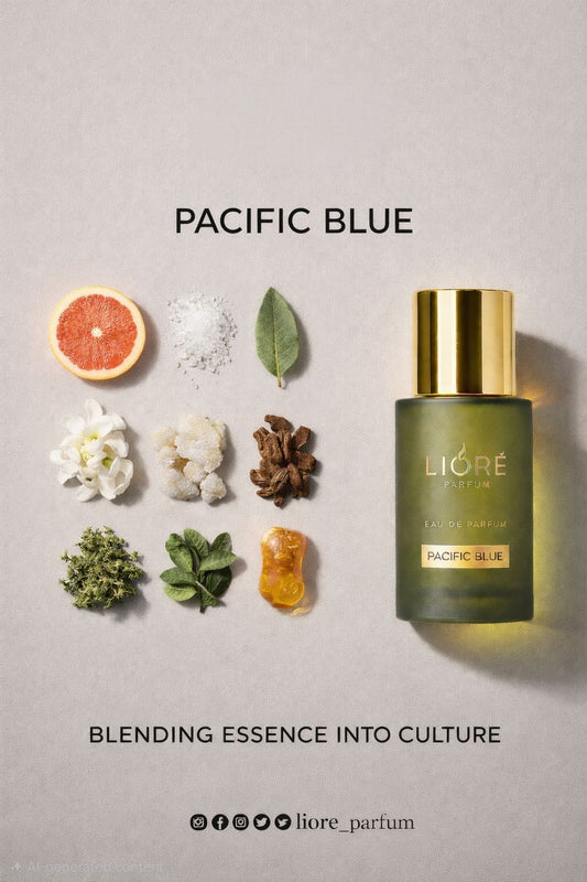 PACIFIC BLUE Inspired by invictus P*R